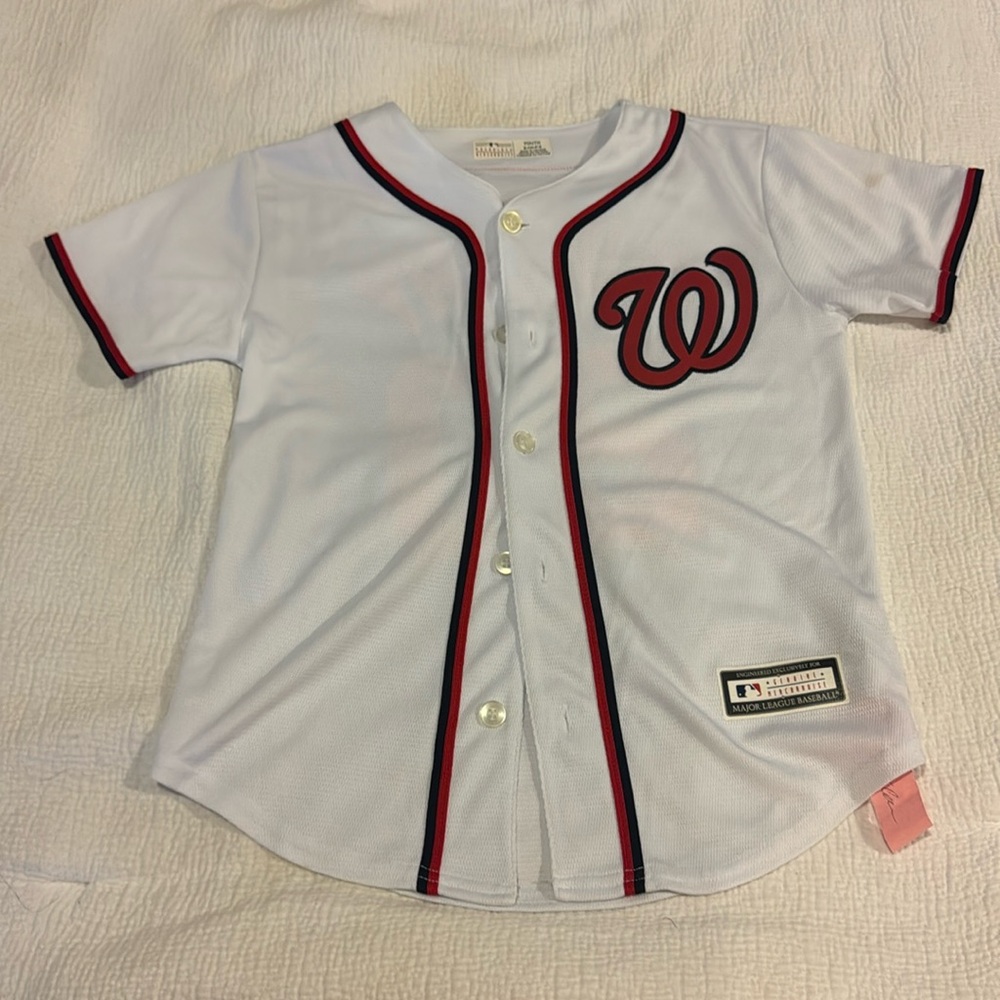 Youth Small Washington Nationals Murphy Jersey